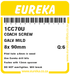 1CC70 - Coach Screw -1CC70_Label_T